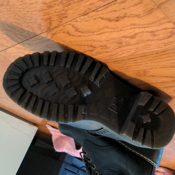 Black Shriver heeled platform boots - Picture 5 of 5